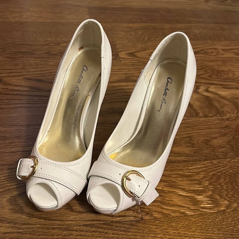 White heels